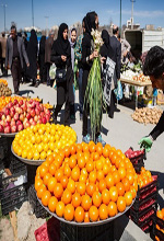 عکس خبري -گزارش تصويري/رونق بازار دستفروشها 
