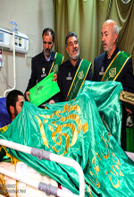 عکس خبري -گزارش تصويري/عيادت خدام شاهچراغ (ع) از سربازان 