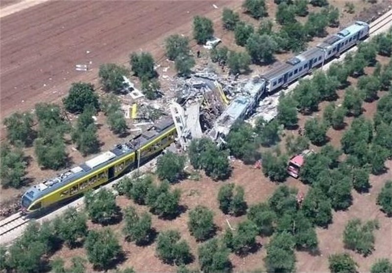 عکس خبري - آخرين اخبار از برخورد دو قطار مسافربري در ايتاليا