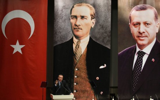 عکس خبري -اردوغان جاي آتاتورک را مي گيرد؟