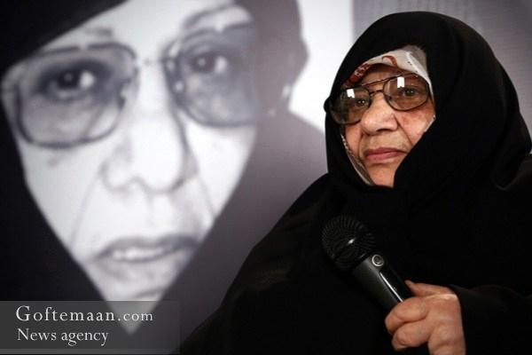 عکس خبري -درگذشت خانم دباغ لطمه ‏اي براي انقلاب اسلامي است/ اوج درايت دباغ در افشاگري کانون‎هاي فتنه 88 ديده مي‎شود
