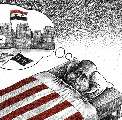عکس خبري -کارتون/ کابوس جديد اوماما!