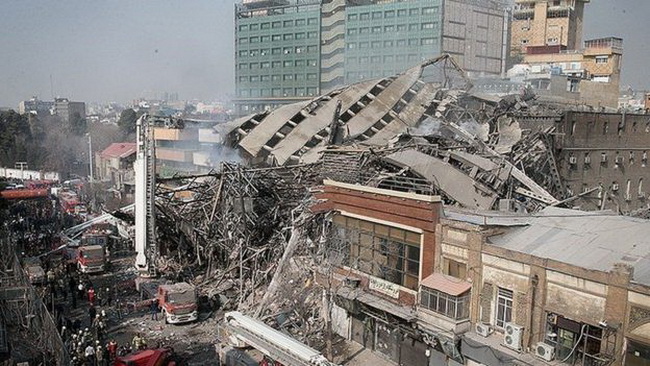عکس خبري -ماهي‌گيري سياسي از حادثه ساختمان پلاسکو
