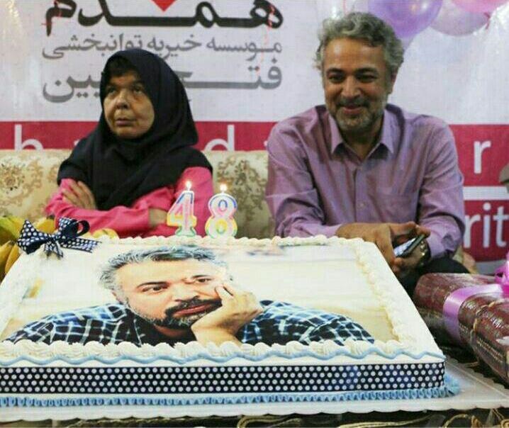 عکس خبري -جشن تولد ?? سالگي مرحوم حسن جوهرچي در يک مرکز خيريه در مشهد