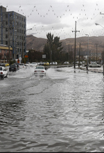 عکس خبري -گزارش تصويري/ آبگرفتگي معابر در شيراز‎