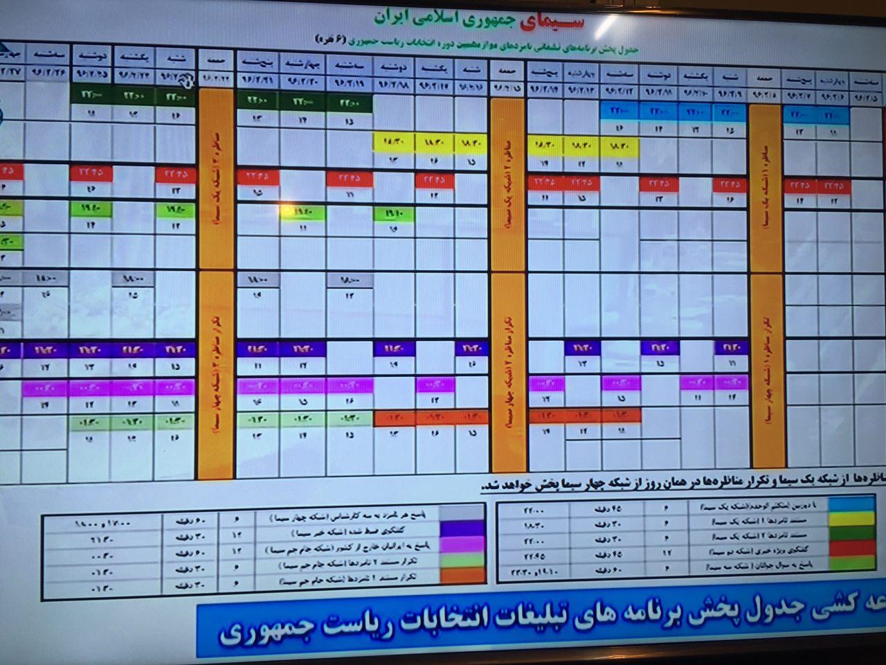 عکس خبري -مراسم قرعه کشي مناظره‌هاي انتخاباتي