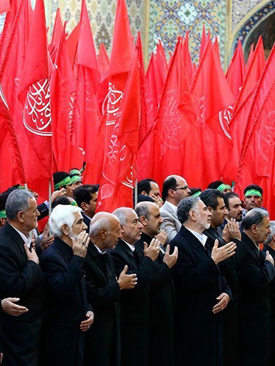 آيين بدرقه خدام و زوار اربعين حسيني - مشهد 