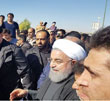 عکس خبري -حضور متفاوت رئيس جمهور در مناطق زلزله زده