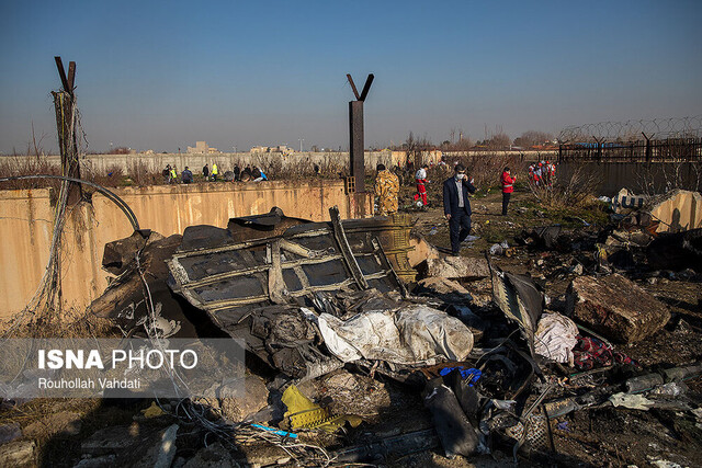 عکس خبري -بازداشت افرادي در رابطه با سقوط هواپيماي اوکرايني