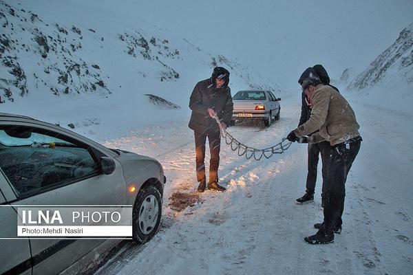 عکس خبري -آخرين وضعيت امدادرساني به مردم گرفتار در برف و کولاک