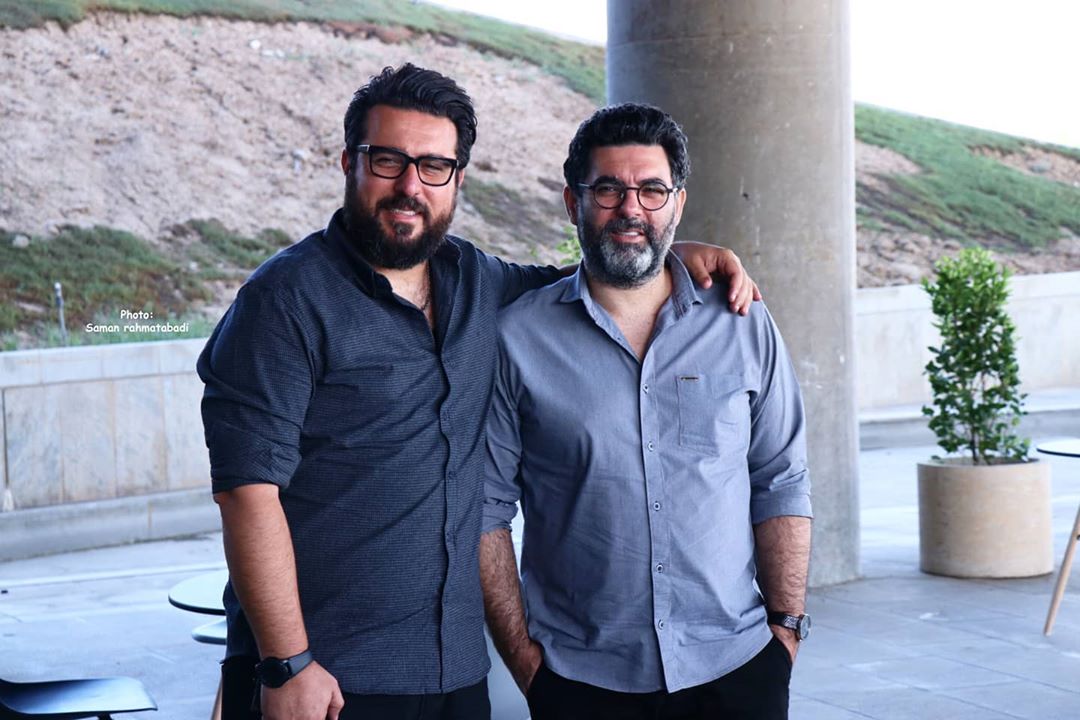 عکس خبري -2 برادر هنرمند سينماي ايران در يک قاب/ عکس