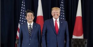 عکس خبري -ترامپ از ژاپن خواست ميان ايران و آمريکا ميانجيگري کند