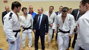 عکس خبري -درخواست ورزشکاران روسيه از پوتين