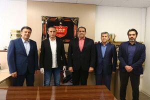 عکس خبري -راهکار رسول پناه براي حل بحران در پرسپوليس