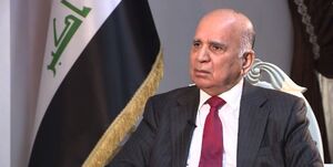 عکس خبري -فواد حسين: عراق به دنبال روابط متوازن با کشورهاي همسايه است