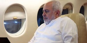 عکس خبري -ظريف پس از سفر به بغداد و اربيل به تهران بازگشت