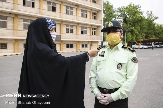 عکس خبري -پلمب ? واحد صنفي پوشاک به علت نقض پروتکل‌هاي بهداشتي