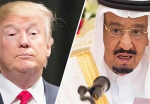عکس خبري -کاخ سفيد از تماس تلفني ترامپ و پادشاه عربستان خبر داد