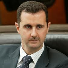 عکس خبري - بشار اسد : تا مردم بخواهند در قدرت مي مانم