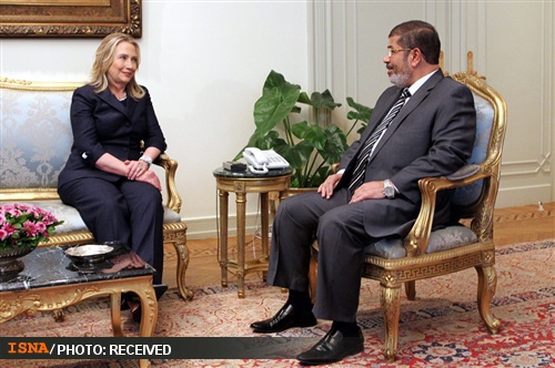 عکس خبري -وعده ميلياردي کلينتون به مرسي 