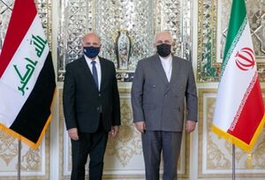عکس خبري -وزير خارجه عراق با ظريف ديدار کرد