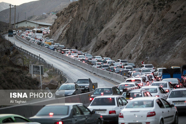 عکس خبري -لغو تسهيل تردد در جاده‌هاي شمالي کشور در تعطيلات پايان هفته