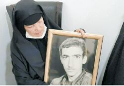 عکس خبري -عاشق امام حسين (ع) در محرم شهيد شد و در محرم به وطن برگشت