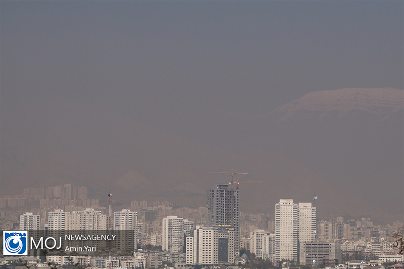 عکس خبري -کيفيت هواي تهران ? آبان ??/ شاخص کيفيت هوا به ??? رسيد