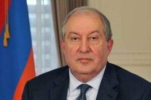 عکس خبري -بي‌خبري رئيس‌جمهور ارمنستان از توافق قره‌باغ