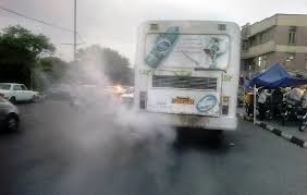 عکس خبري -برخورد با خودروهاي دودزا در ?? نقطه تهران