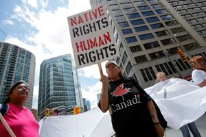عکس خبري -استانداردهاي دوگانه حقوق بشري کانادا