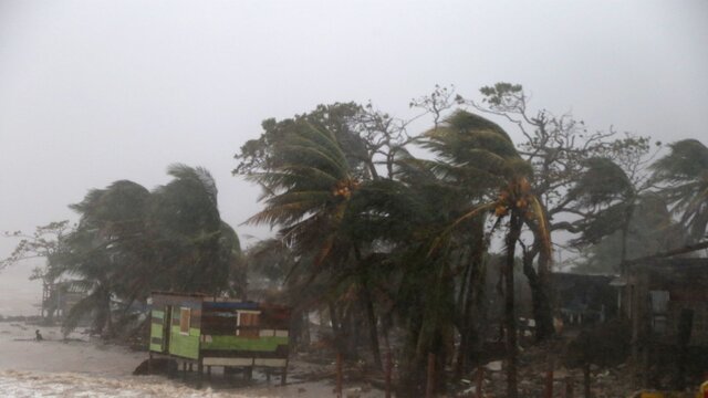 عکس خبري -وقوع طوفان سهمگين در نيکاراگوئه
