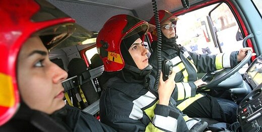 عکس خبري -جذب ?? آتش‌نشان زن تا پايان آذر در تهران