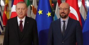 عکس خبري -اردوغان و رئيس شوراي اروپا تلفني گفت‌وگو کردند