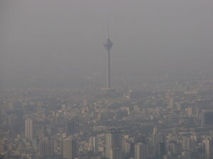 عکس خبري -تداوم آلودگي هواي تهران