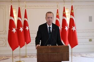 عکس خبري -اردوغان: به حُسن رابطه با آمريکا و اتحاديه اروپا اميدوارم!