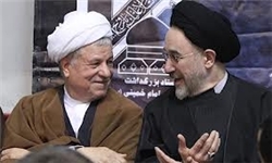 عکس خبري -مجمع تشخيص، هم‌قسم شدن هاشمي‌ با خاتمي و موسوي را تکذيب کرد