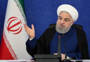 عکس خبري -روحاني: سرنگوني ترامپ مشابه فرار شاه معدوم از ايران است/ سياست فشار حداکثري شکست خورد