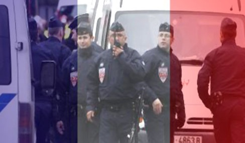 عکس خبري -برخورد گشت ارشاد پليس فرانسه با زنان بدپوشش *سند 