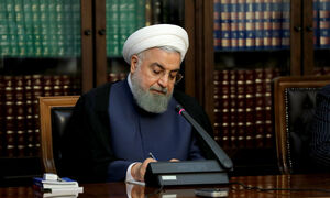 عکس خبري -روحاني به نخست وزير و امپراطور ژاپن تبريک گفت