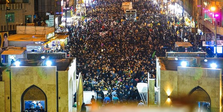 حمله تروريستي هم مانع حرکت زائران به کاظمين نشد+عکس