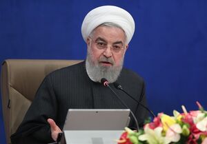 عکس خبري -روحاني: طراحان شکست ايران به صراحت به اشتباه خود اعتراف کردهاند/ پيروزي نزديک است