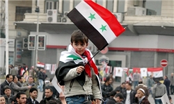 عکس خبري -اقبال گسترده مردم دمشق به شرکت در همه‌پرسي قانون اساسي