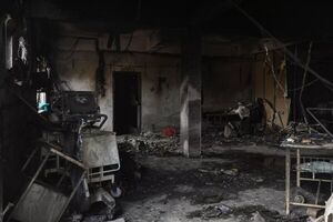 عکس خبري -کشته‌شدن ?? کرونايي در آتش‌سوزي بيمارستان 