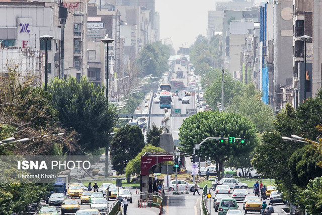 افزايش غلظت آلاينده «ازن» درهواي ‌پايتخت