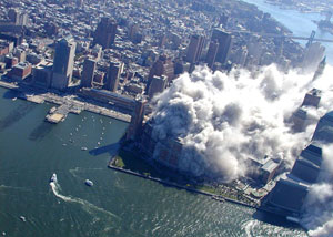 عکس خبري -11 سپتامبر؛ دو برخورد، سه تخريب 