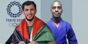 عکس خبري -شکست پروژه صهيونيستي در المپيک/ سربلندي ورزشکاران حامي مقاومت فلسطين و روسياهي آل‌سعود