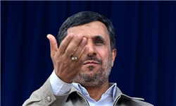 عکس خبري -واکنش احمدي‌نژاد به اظهارنظر اخير خاتمي