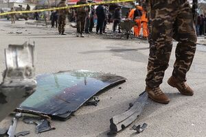 عکس خبري -انفجار بمب مناطقي از شهر جلال آباد افغانستان را لرزاند