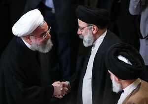عکس خبري -تقصيرهاي روحاني، گردن احمدي‌نژاد موفقيت‌هاي رئيسي به نام روحاني